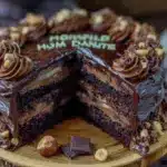 moms famous chocolate layer cake recipe - featured image