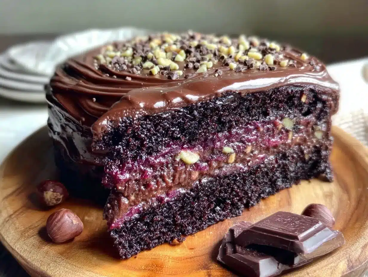 moms famous chocolate layer cake recipe preparation steps