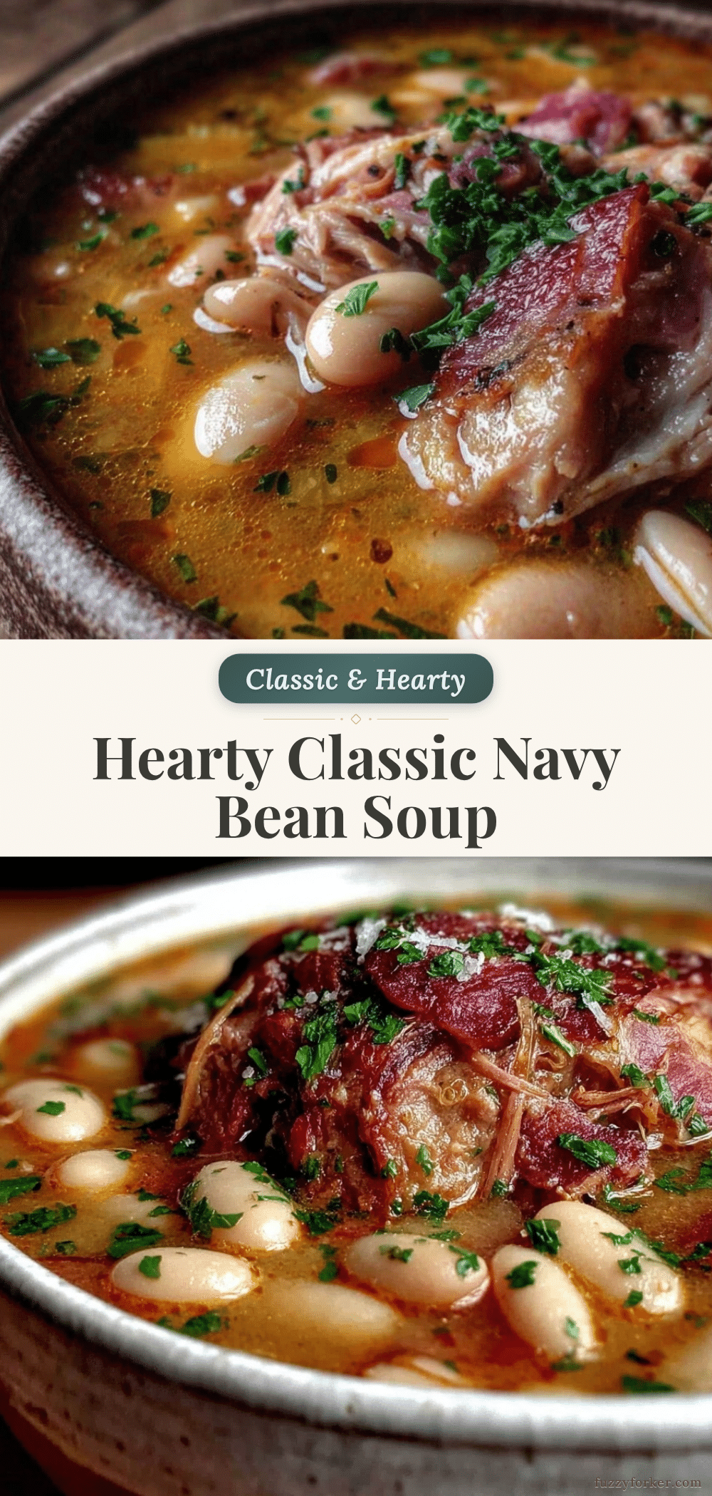 navy bean soup with ham bone recipe