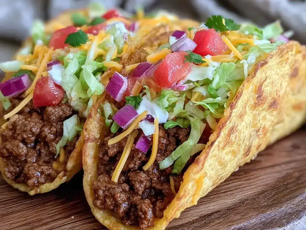 old el paso style beef tacos - featured image