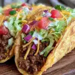 old el paso style beef tacos - featured image