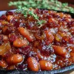 old fashioned baked beans recipe - featured image