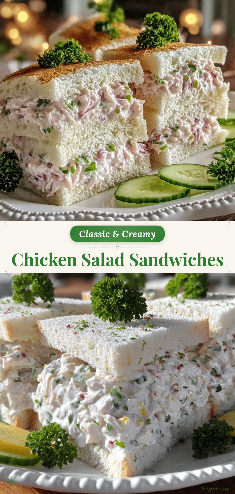 old fashioned chicken salad tea sandwiches recipe