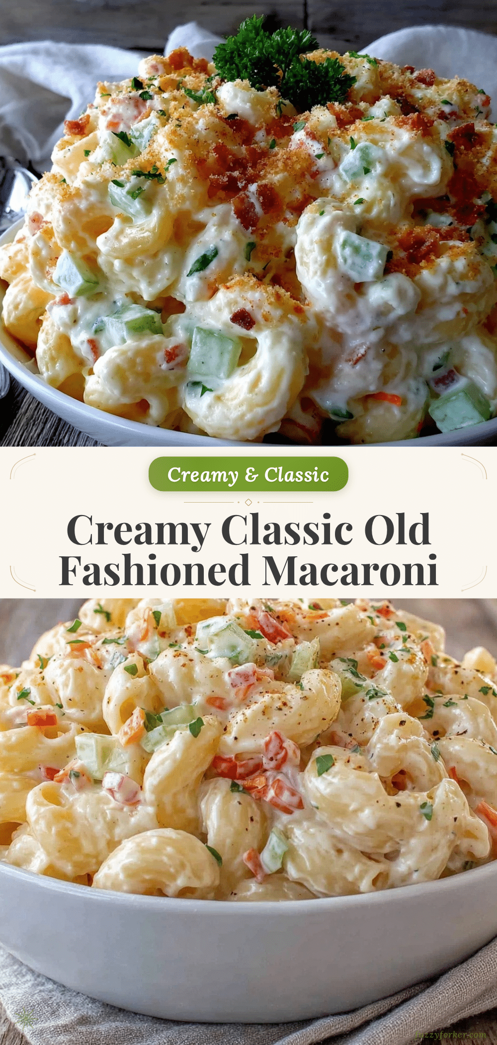 old fashioned macaroni salad recipe