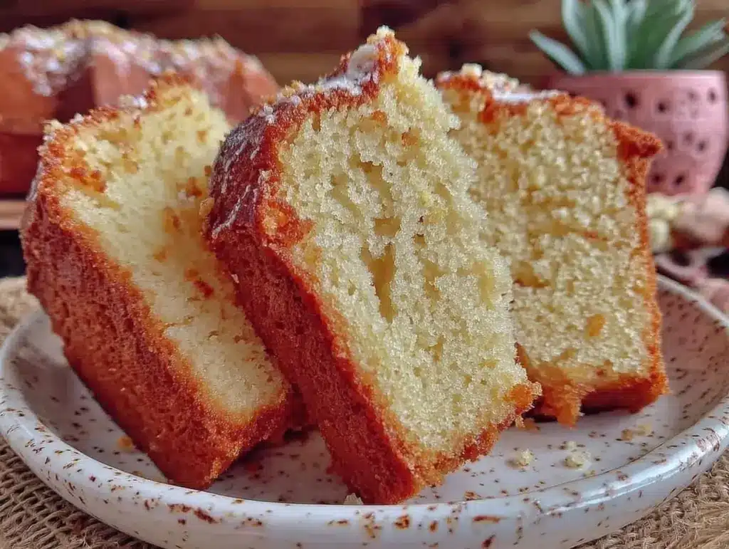 old fashioned pound cake recipe - featured image