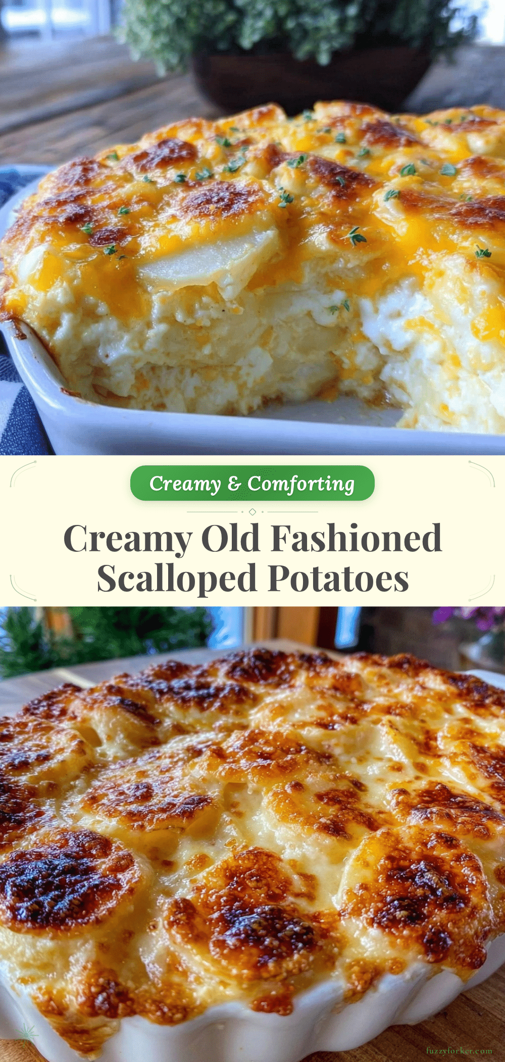 old fashioned scalloped potatoes recipe