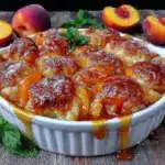 peach cobbler southern style recipe - featured image