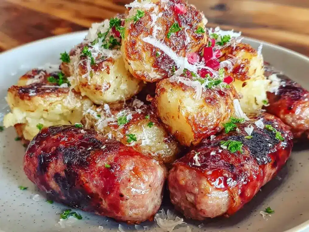 poor mans meal potatoes and hot dogs - featured image