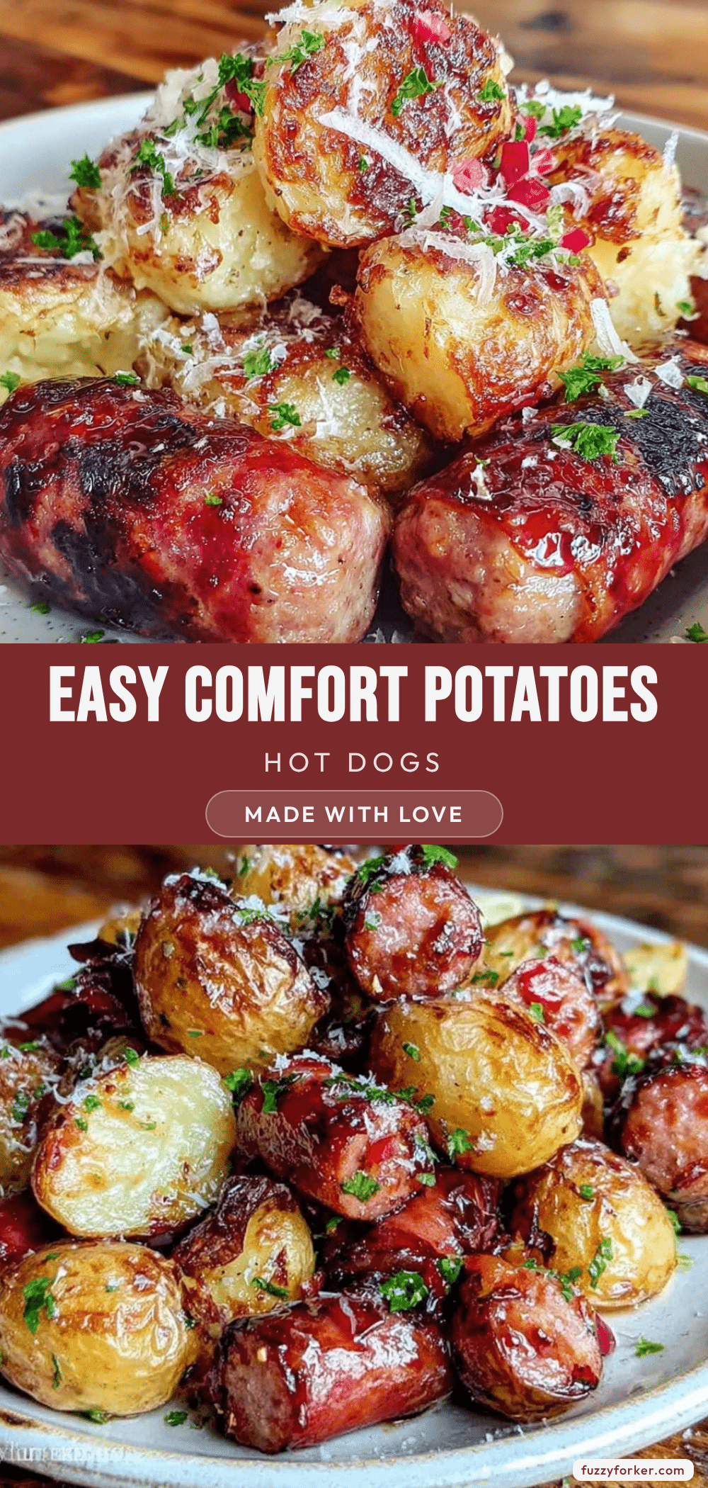 poor mans meal potatoes and hot dogs recipe