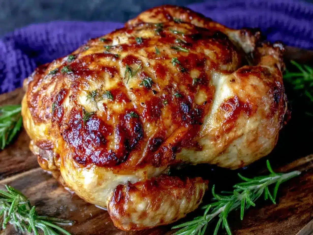roast chicken whole recipe preparation steps