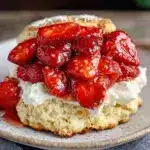 strawberry shortcake biscuit style - featured image