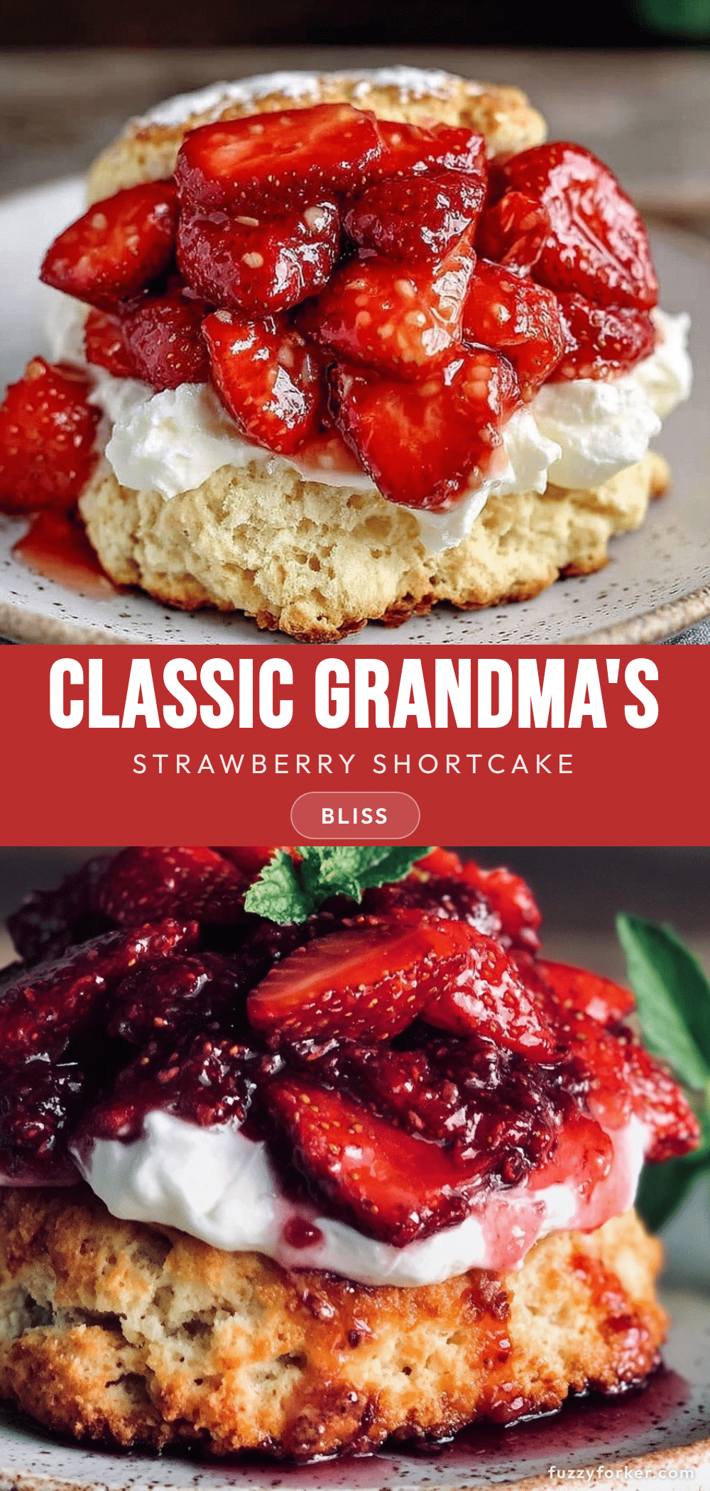 strawberry shortcake biscuit style recipe