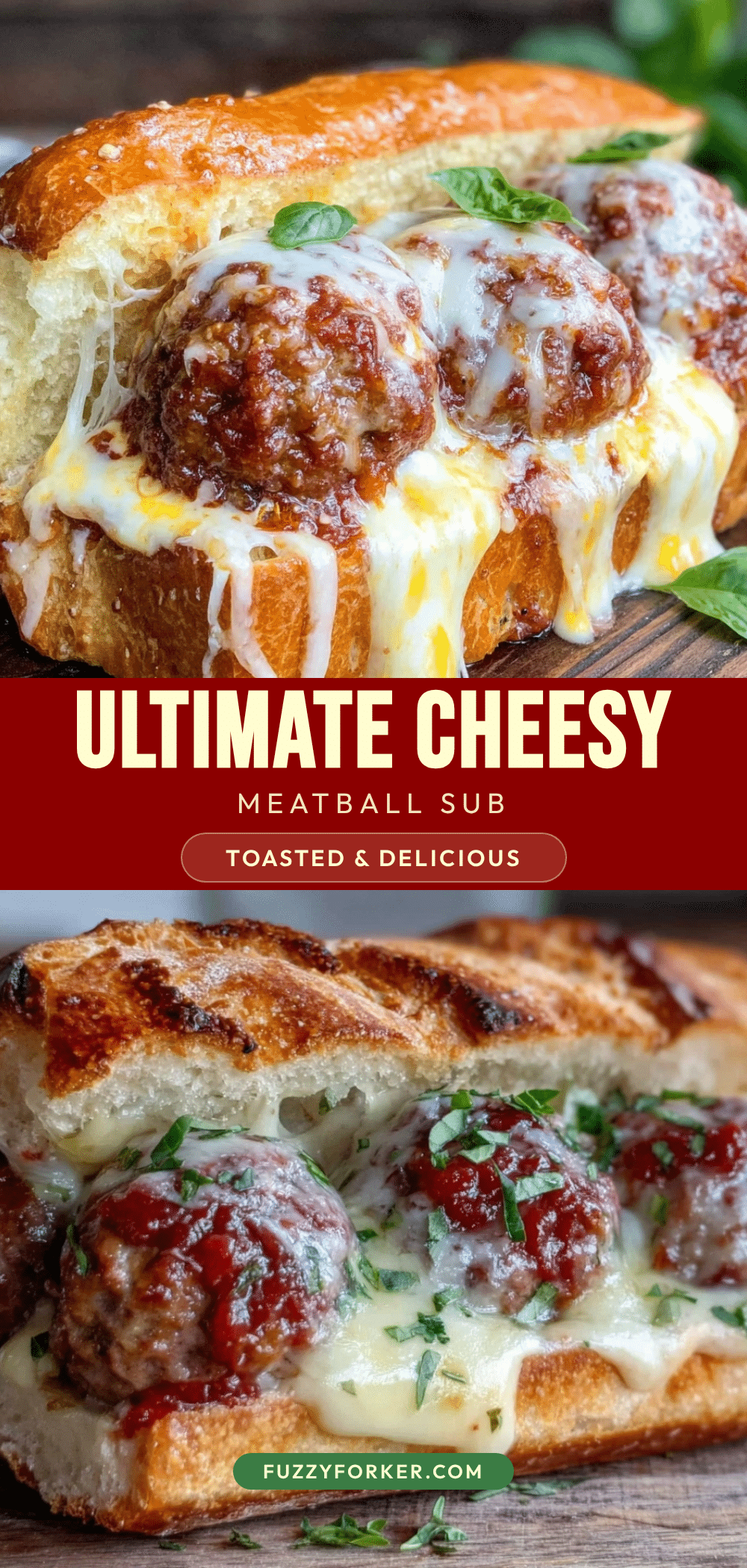 ultimate cheesy meatball sub recipe