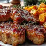 apple butter pork chops - featured image