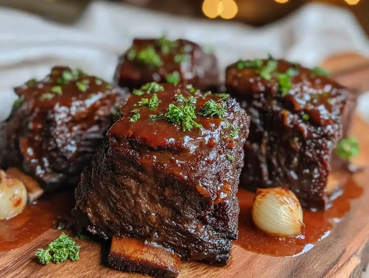 beer-braised short ribs preparation steps