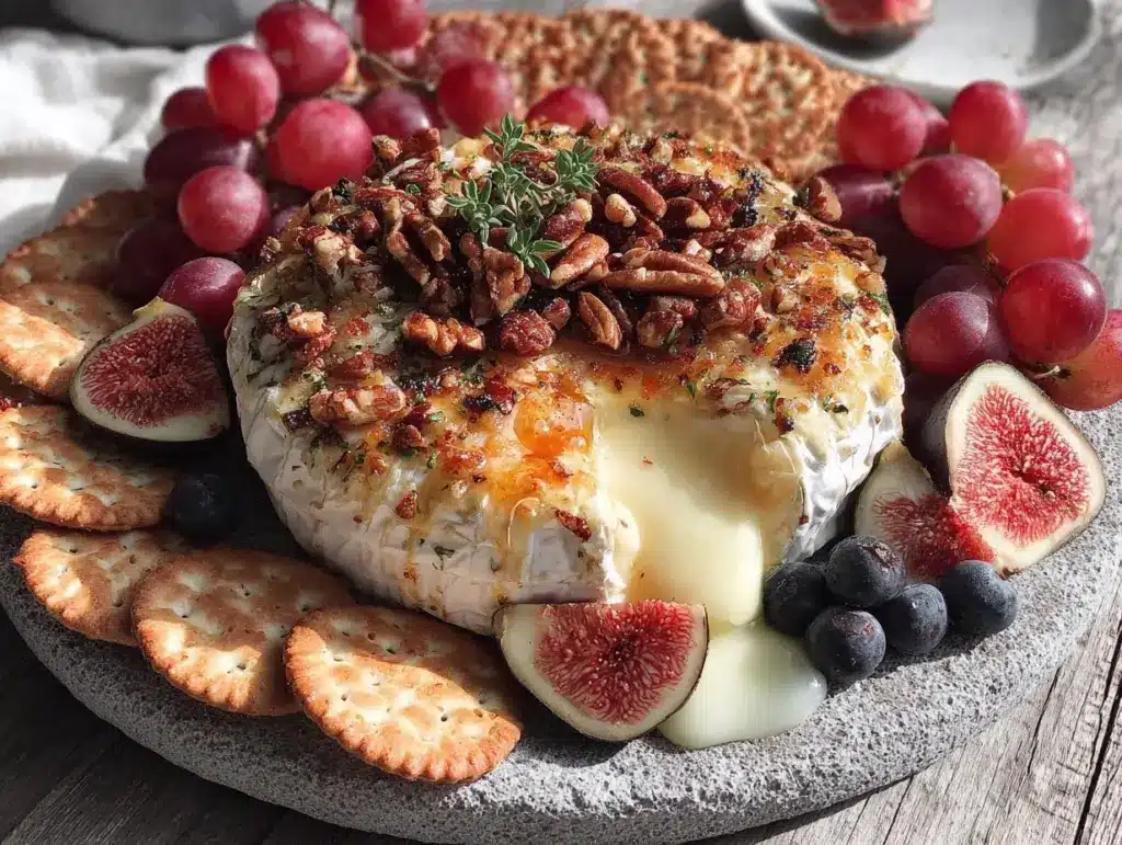 book club baked brie board - featured image
