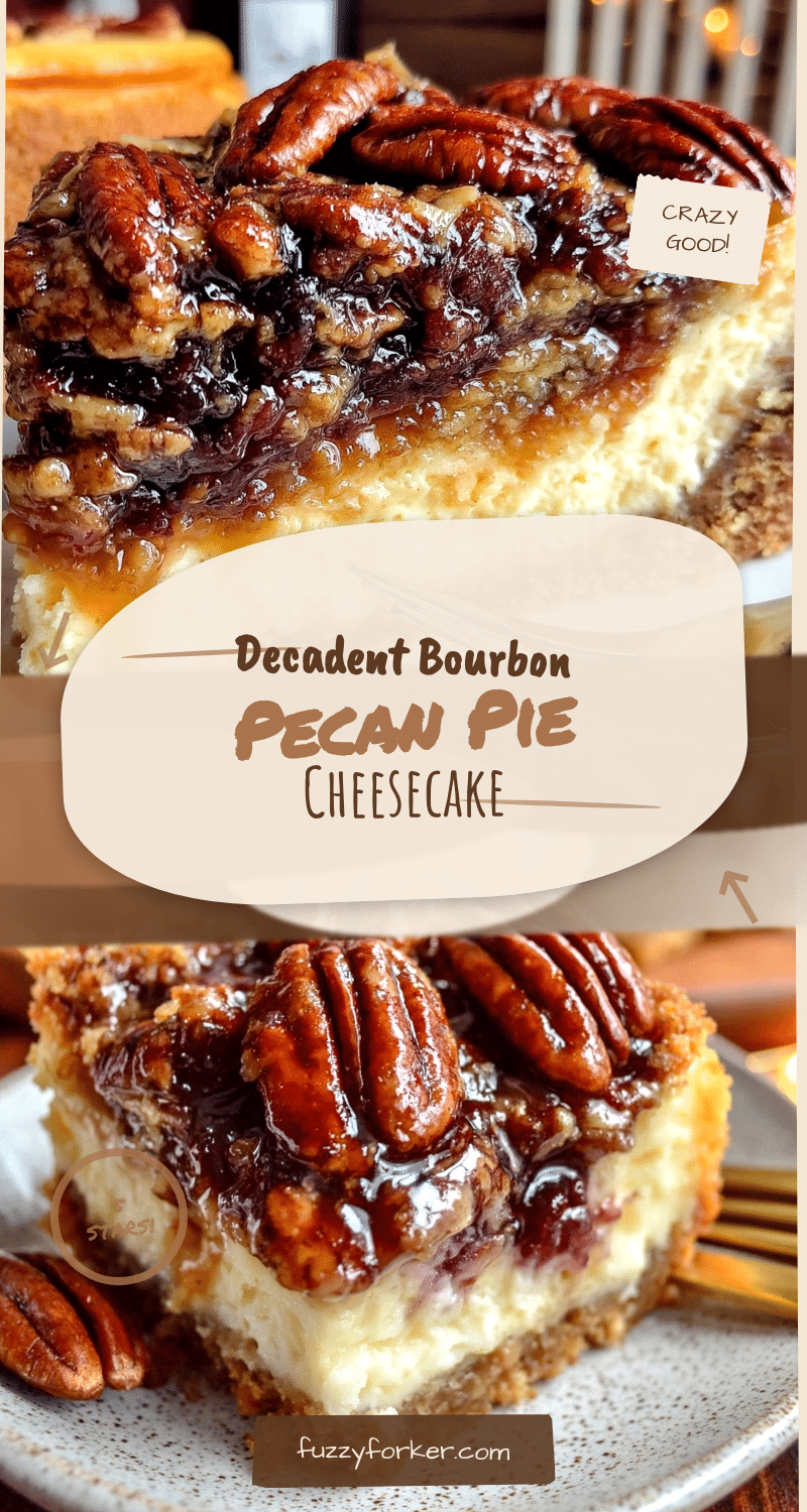 bourbon pecan pie cheesecake recipe