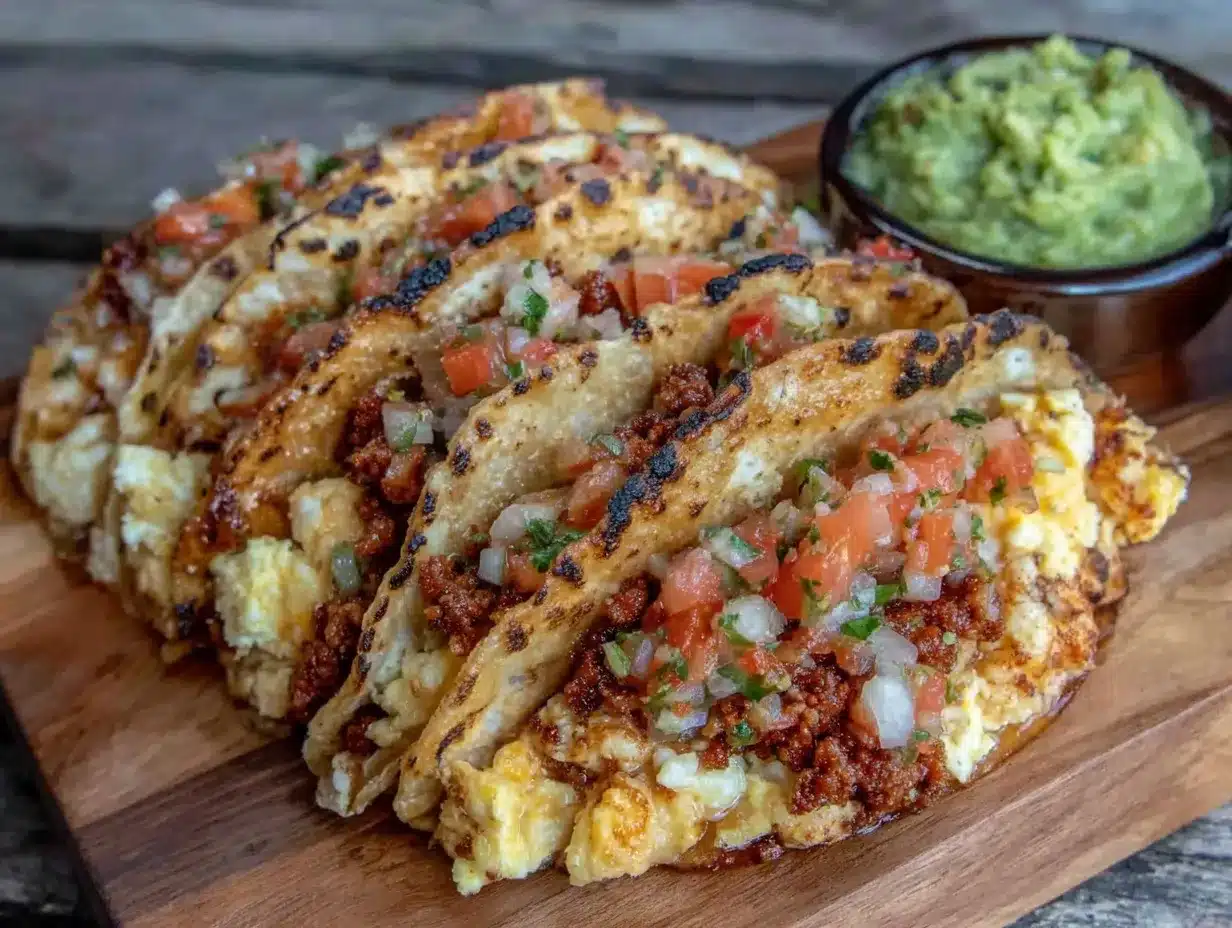 breakfast taco bar preparation steps