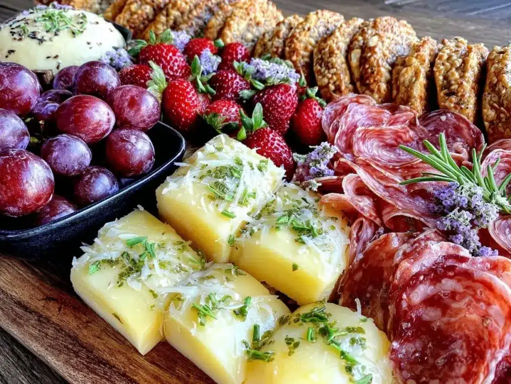 bridal shower grazing table - featured image