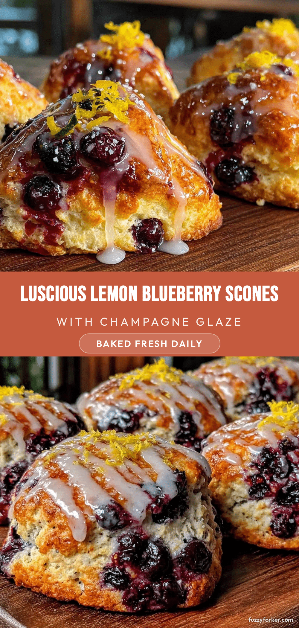 bridal shower lemon blueberry scones recipe