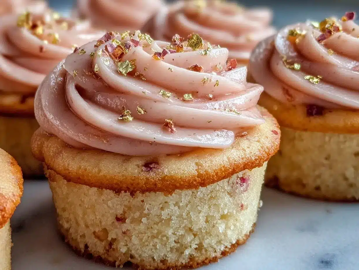 bridal shower rosé cupcakes preparation steps