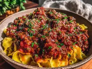 classic weekend ragu bolognese - featured image