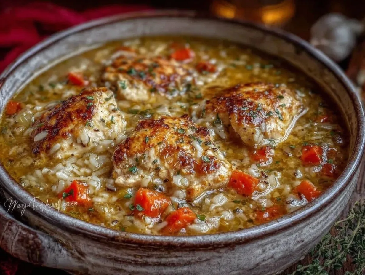 cozy chicken wild rice soup preparation steps