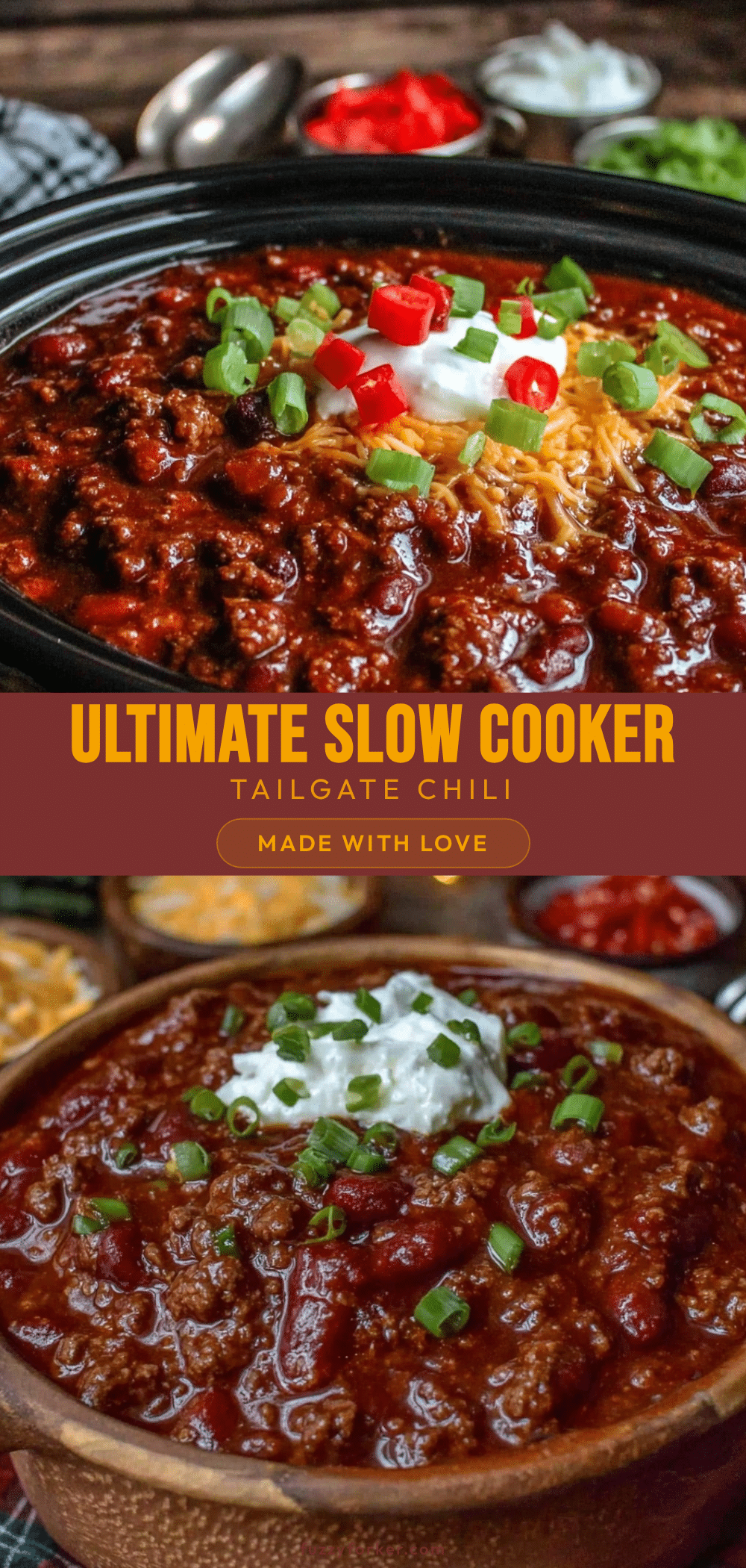 cozy tailgate crockpot chili recipe