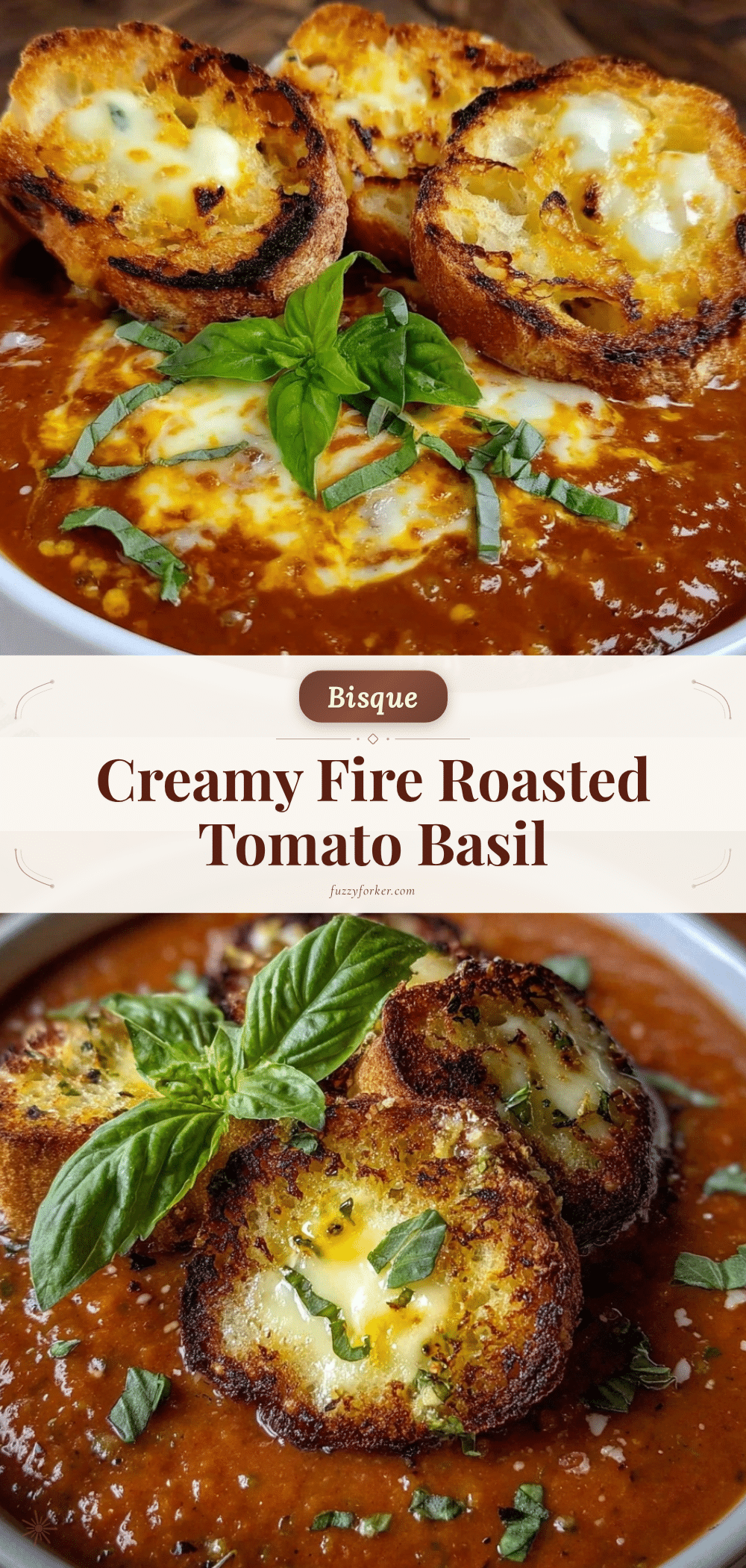creamy fire roasted tomato basil bisque recipe