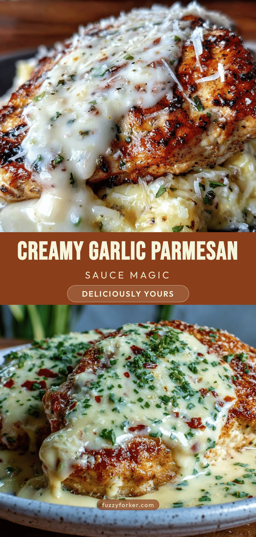 creamy garlic parmesan sauce recipe