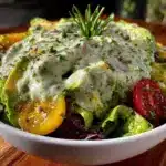 creamy green goddess dressing - featured image