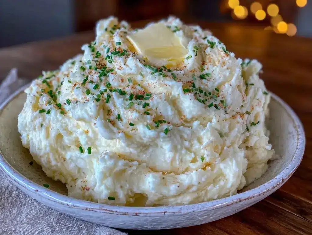 creamy impossibly mashed potatoes - featured image