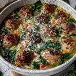 creamy italian wedding soup - featured image