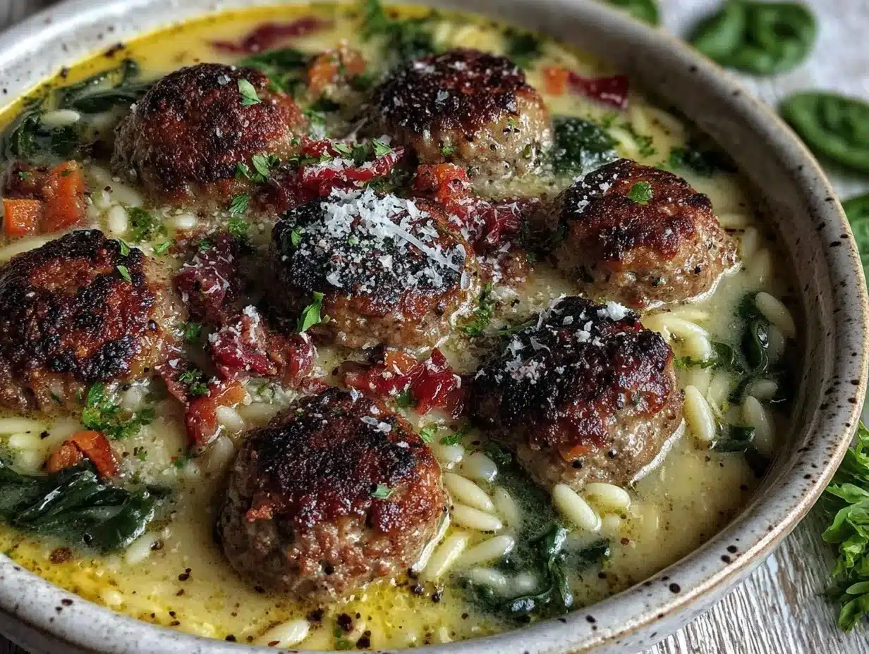 creamy italian wedding soup preparation steps