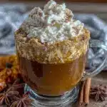 creamy pumpkin spice latte recipe - featured image