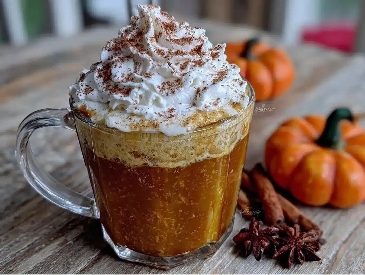 creamy pumpkin spice latte recipe preparation steps