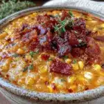 creamy summer to fall transition soup - featured image