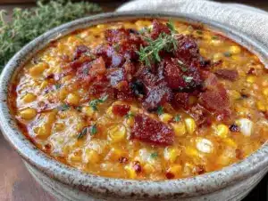 creamy summer to fall transition soup - featured image