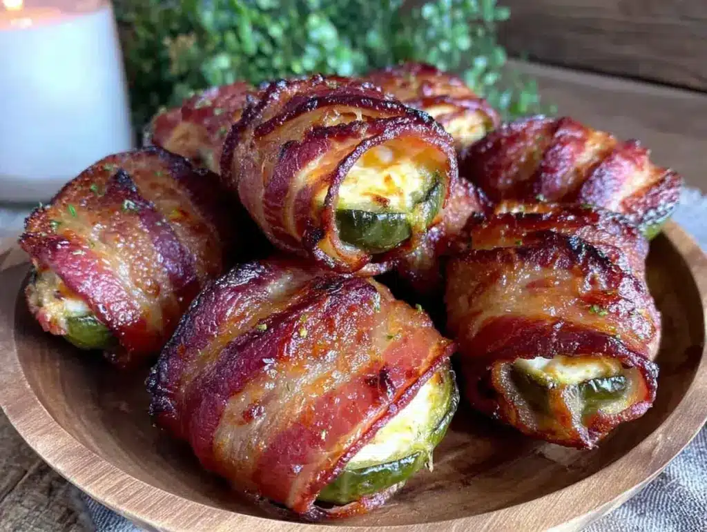 crispy bacon-wrapped jalapeño poppers - featured image