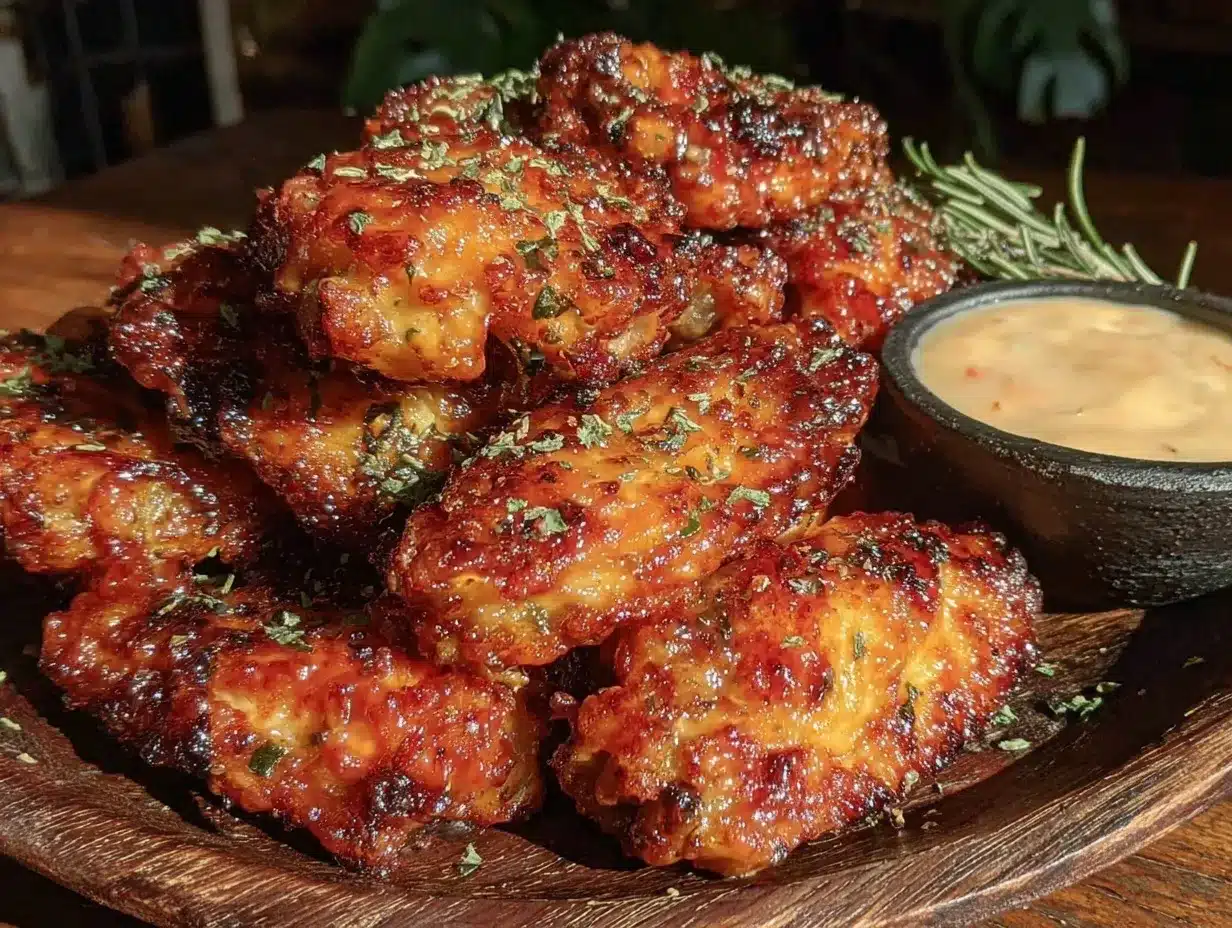 crispy baked chicken wings preparation steps