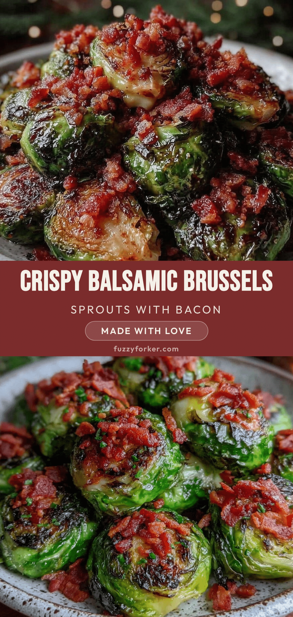 crispy balsamic roasted brussels sprouts recipe