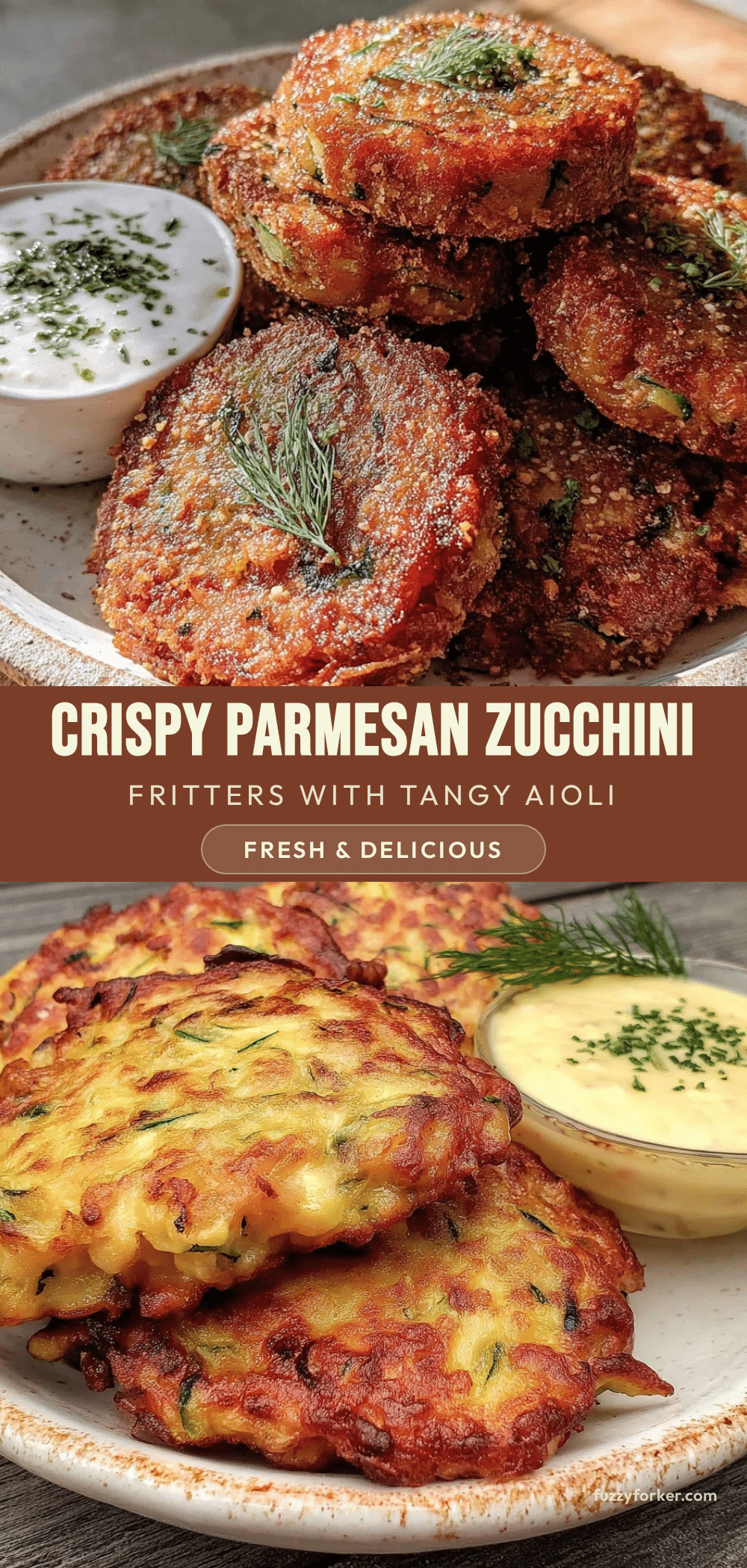 crispy parmesan zucchini fritters recipe