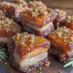 crispy pork belly bites - featured image