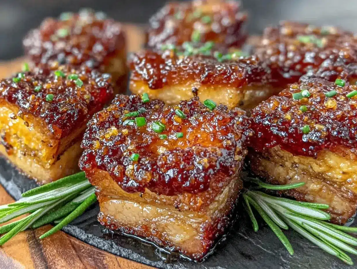 crispy pork belly bites preparation steps