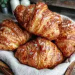 crispy shatteringly flaky croissants from scratch - featured image