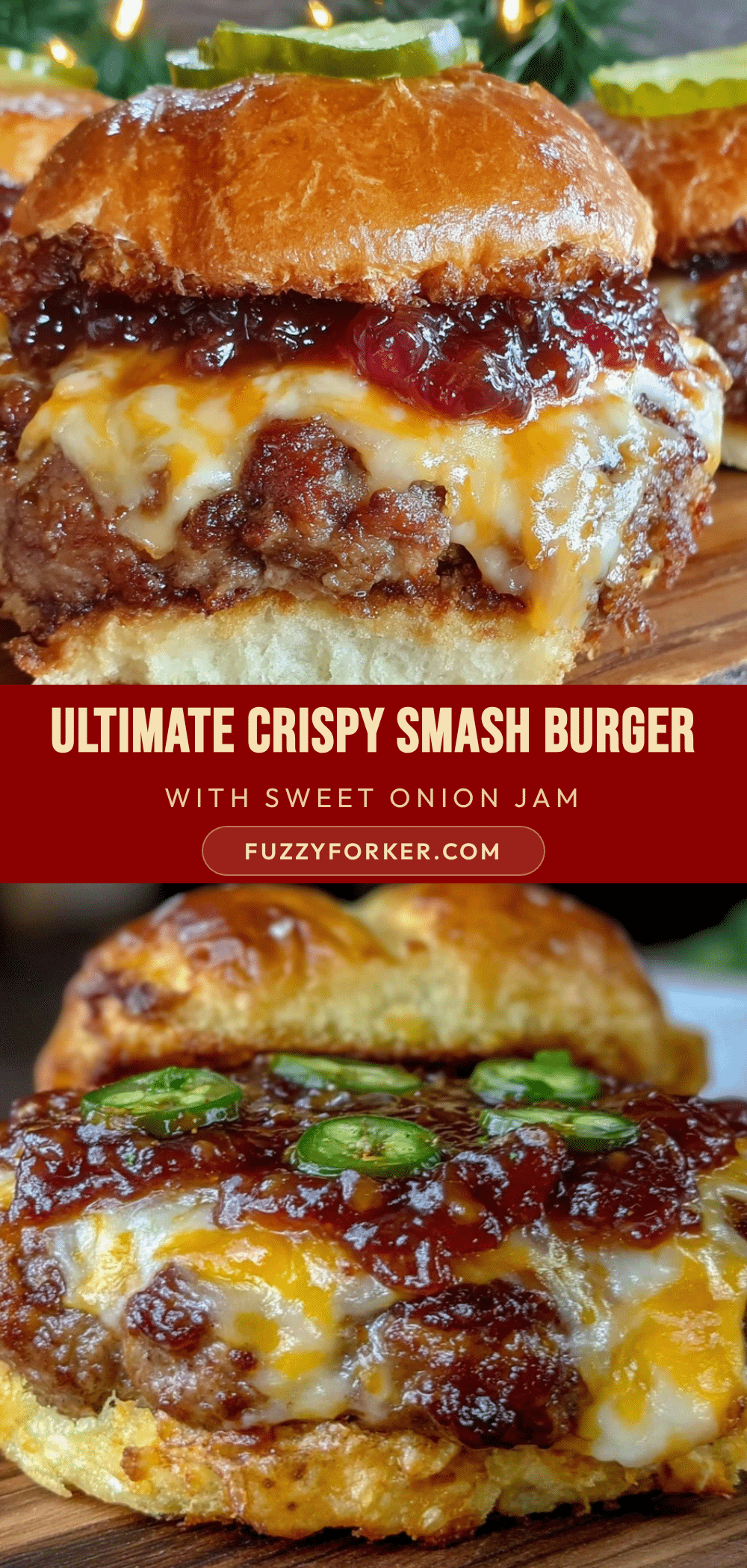 crispy smash burger recipe