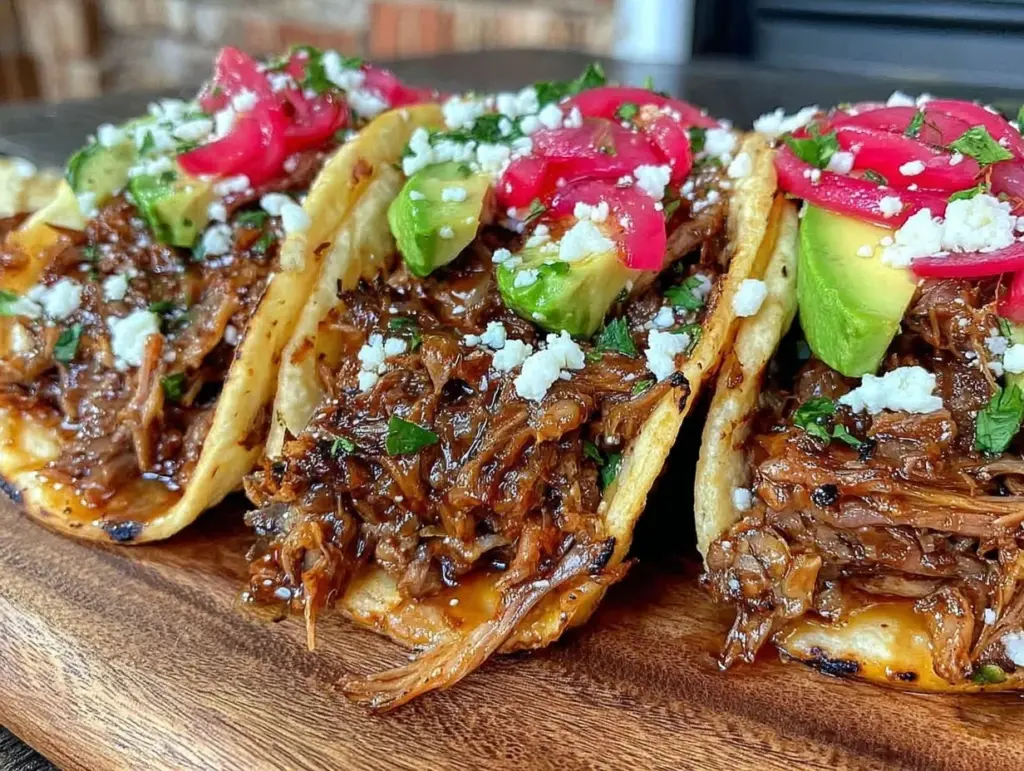 crockpot carnitas tacos - featured image