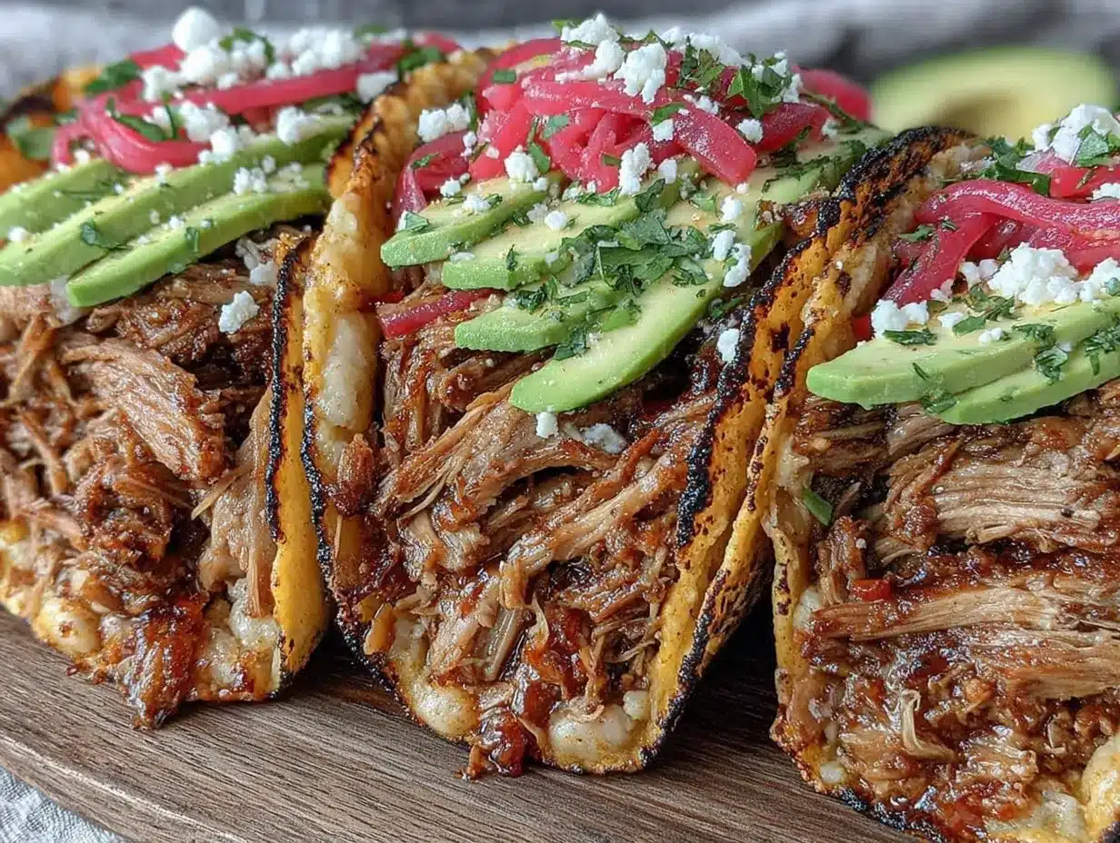 crockpot carnitas tacos preparation steps
