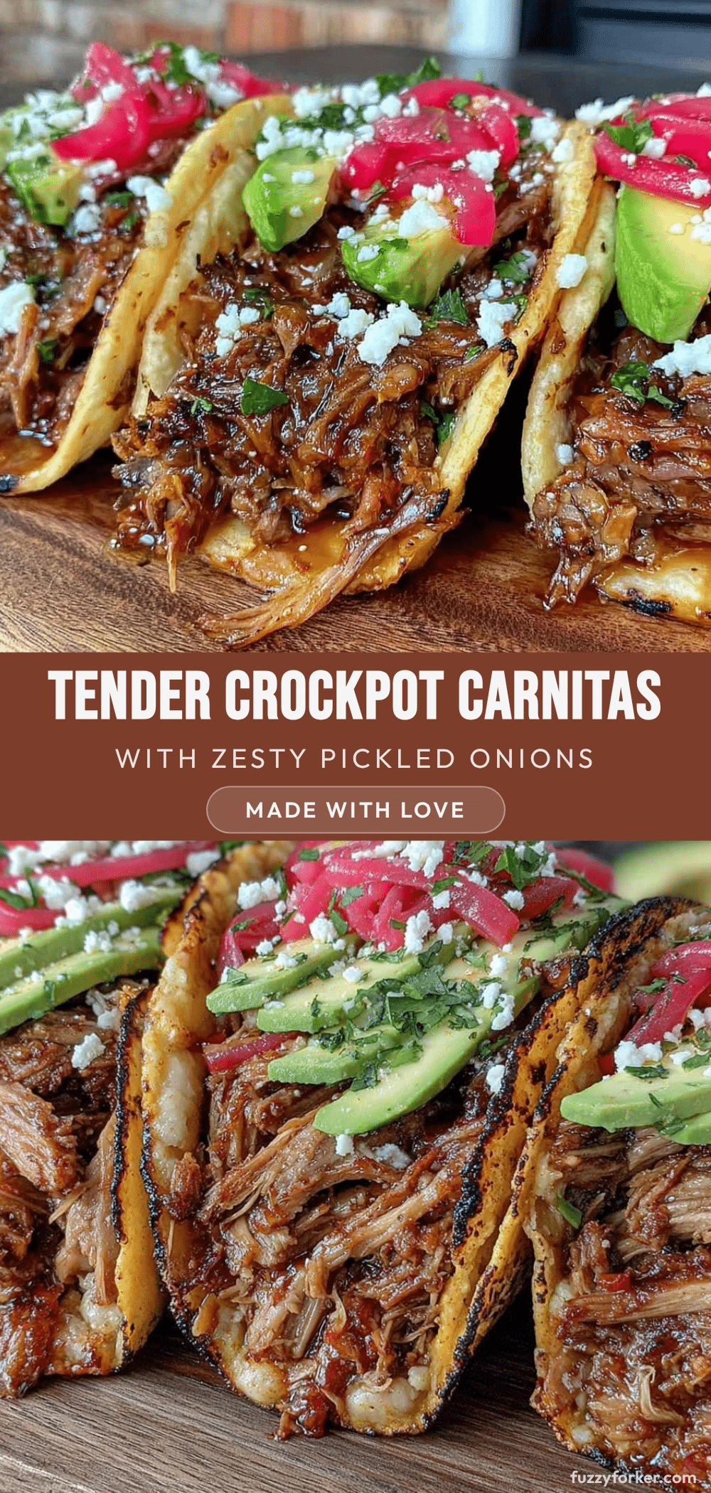crockpot carnitas tacos recipe