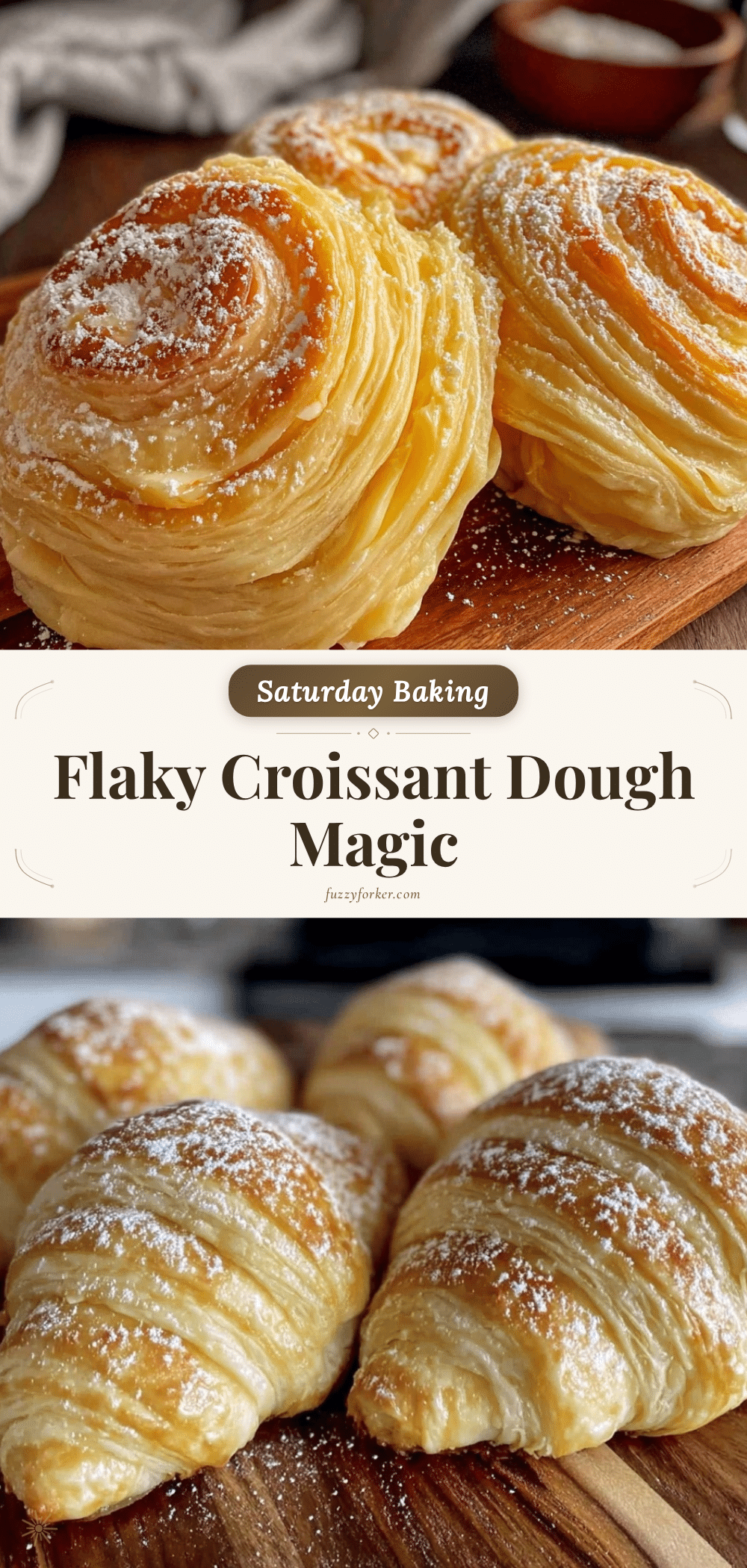croissant dough with lamination folds recipe